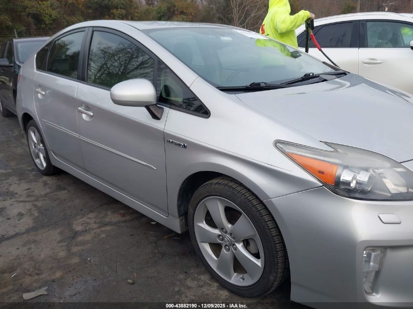 2013 Toyota Prius Five VIN: JTDKN3DU1D5566816 Lot: 43882190