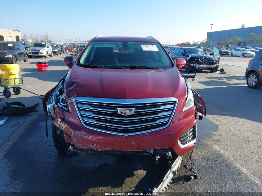 2017 Cadillac Xt5 Luxury VIN: 1GYKNBRS4HZ136157 Lot: 43882191