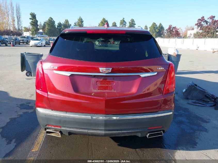 2017 Cadillac Xt5 Luxury VIN: 1GYKNBRS4HZ136157 Lot: 43882191