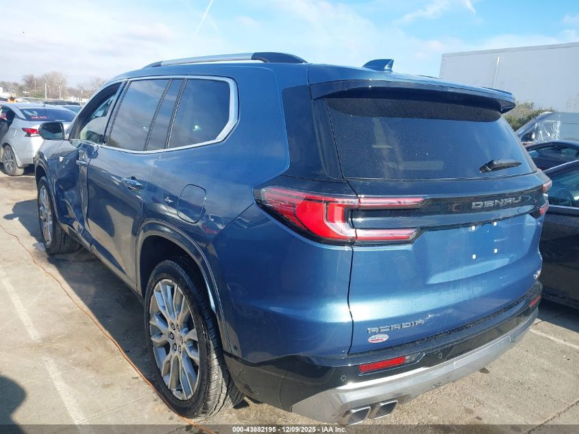 2025 GMC Acadia Fwd Denali VIN: 1GKENLRS2SJ270507 Lot: 43882195