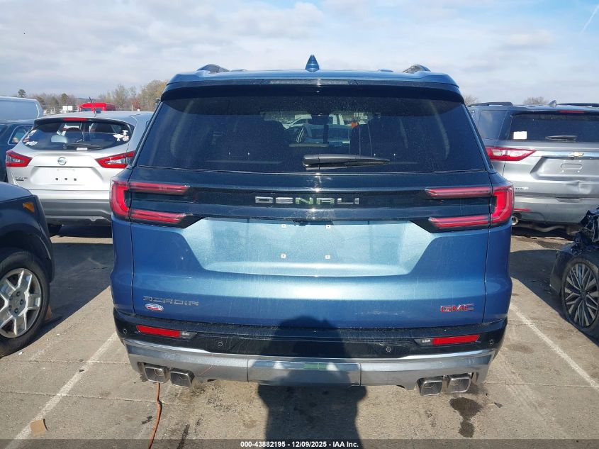 2025 GMC Acadia Fwd Denali VIN: 1GKENLRS2SJ270507 Lot: 43882195