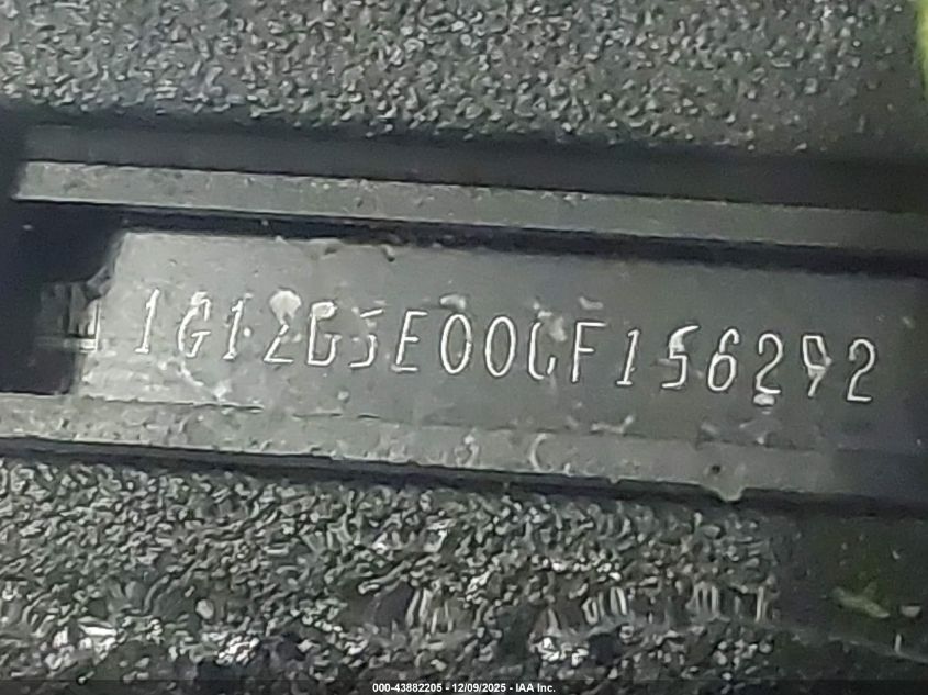 2012 Chevrolet Malibu 2Lt VIN: 1G1ZD5E00CF156292 Lot: 43882205