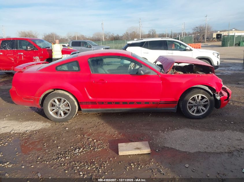 2005 Ford Mustang V6 Deluxe/V6 Premium VIN: 1ZVFT80N955249416 Lot: 43882207