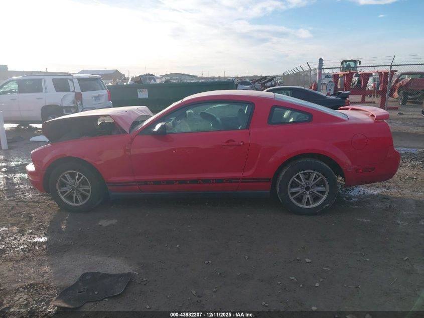 2005 Ford Mustang V6 Deluxe/V6 Premium VIN: 1ZVFT80N955249416 Lot: 43882207