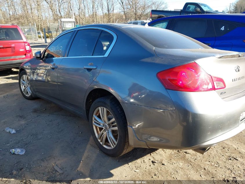 2015 Infiniti Q40 VIN: JN1CV6AR3FM522429 Lot: 43882213