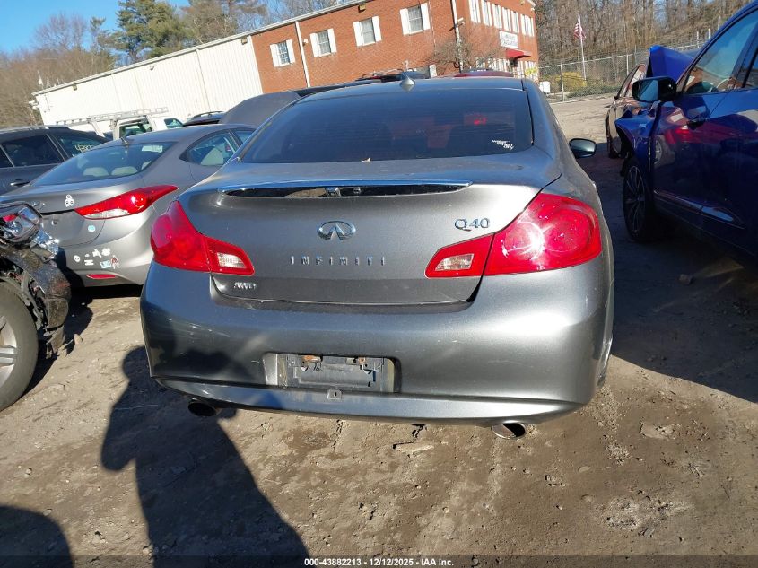 2015 Infiniti Q40 VIN: JN1CV6AR3FM522429 Lot: 43882213