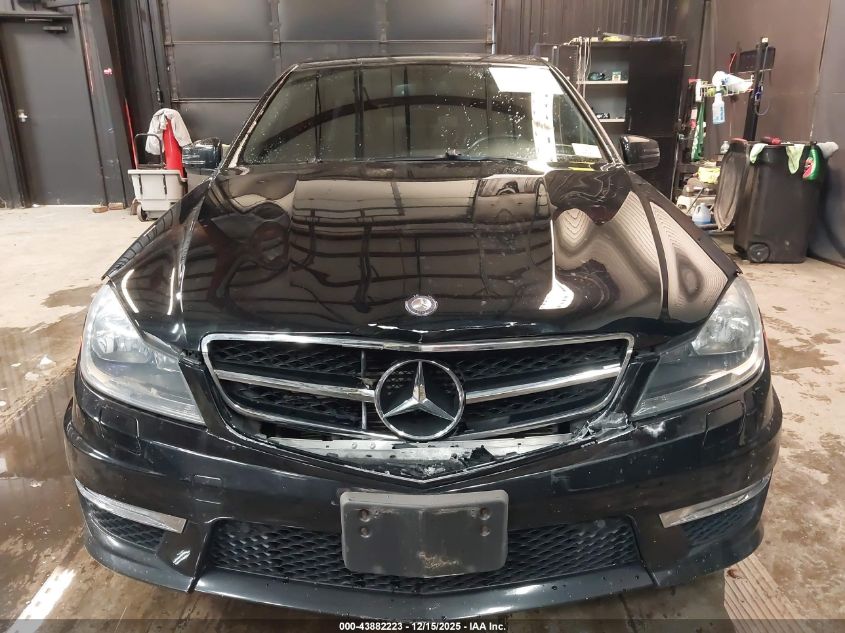 2012 Mercedes-Benz C 63 Amg VIN: WDDGF7HB1CA608979 Lot: 43882223
