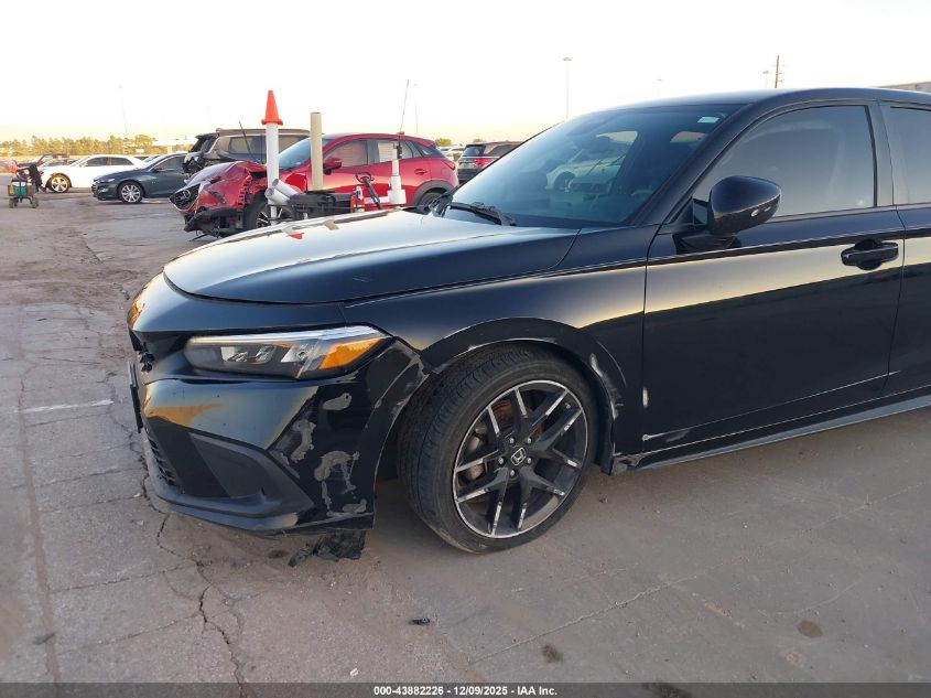 2023 Honda Civic Sport VIN: 19XFL2H82PE001966 Lot: 43882226