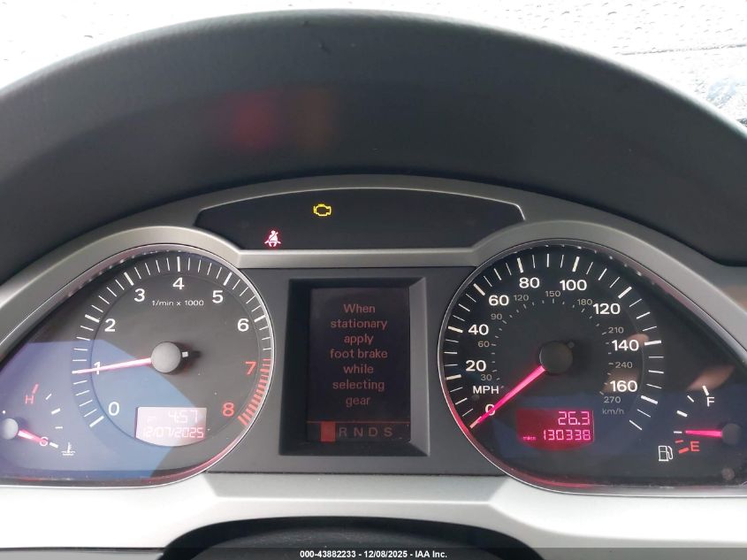 2008 Audi A6 4.2 VIN: WAUDV74F58N132127 Lot: 43882233