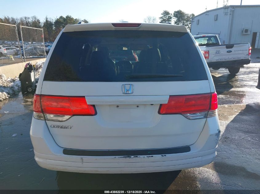 2009 Honda Odyssey Ex-L VIN: 5FNRL38719B018135 Lot: 43882239