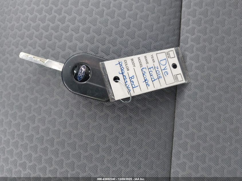 2018 Ford Escape Se VIN: 1FMCU0GD8JUB96978 Lot: 43882240