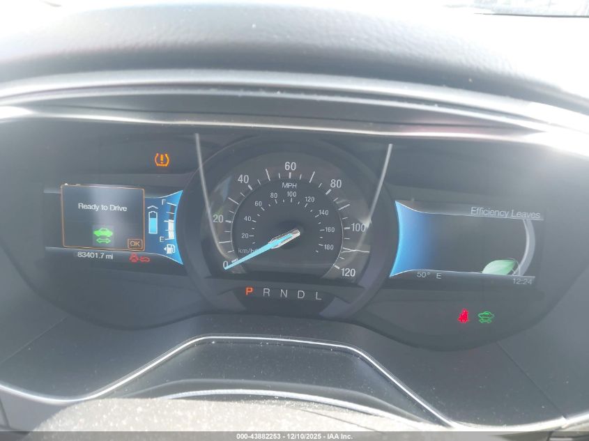 2014 Ford Fusion Hybrid Titanium VIN: 3FA6P0RUXER107209 Lot: 43882253