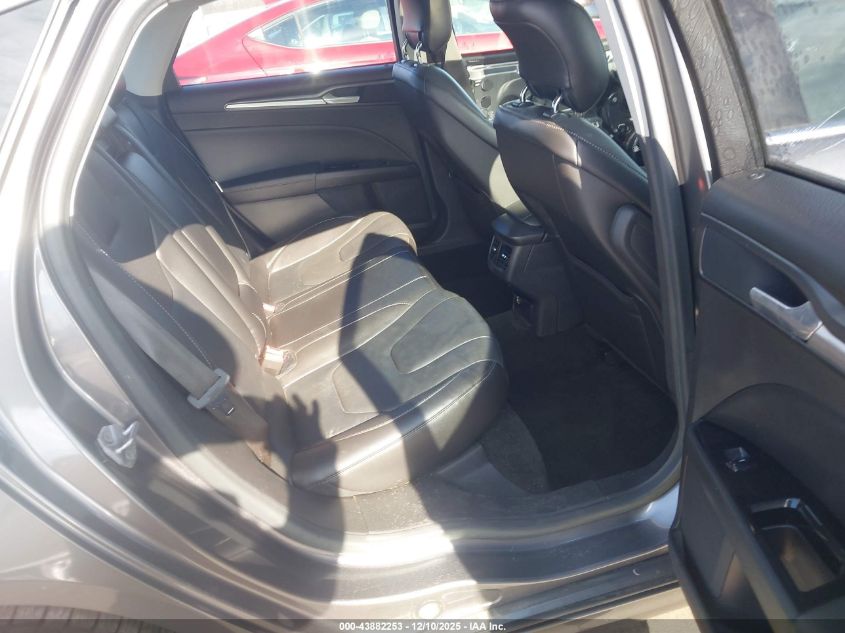 2014 Ford Fusion Hybrid Titanium VIN: 3FA6P0RUXER107209 Lot: 43882253