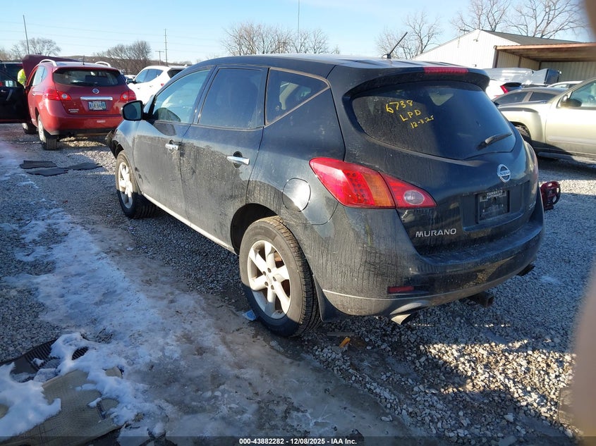 JN8AZ18W69W124944 2009 NISSAN MURANO photo no. 3