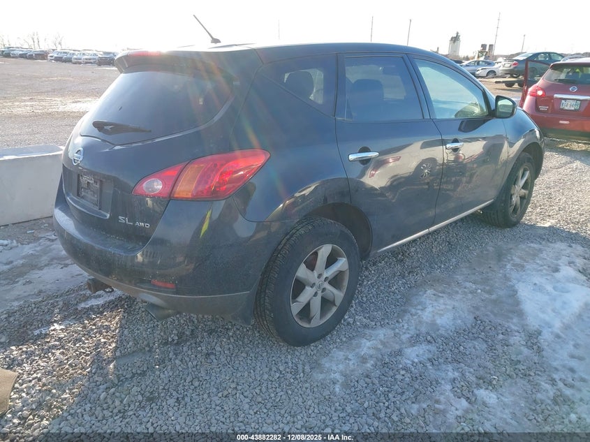 JN8AZ18W69W124944 2009 NISSAN MURANO photo no. 4