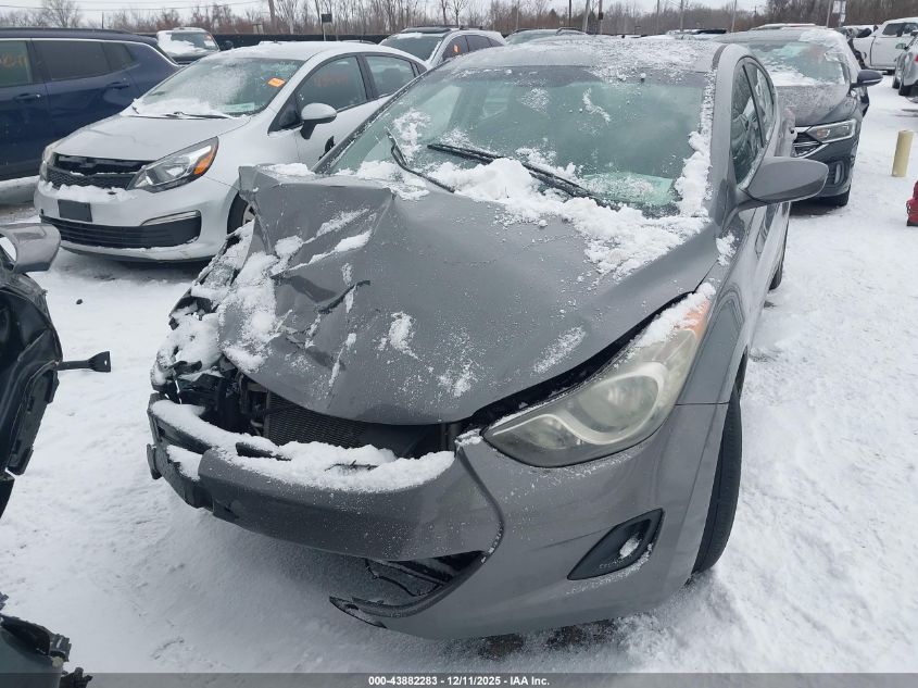 2011 Hyundai Elantra Gls VIN: 5NPDH4AE0BH047451 Lot: 43882283