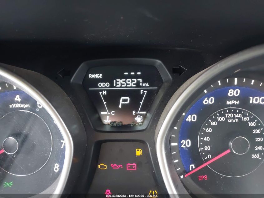 2011 Hyundai Elantra Gls VIN: 5NPDH4AE0BH047451 Lot: 43882283