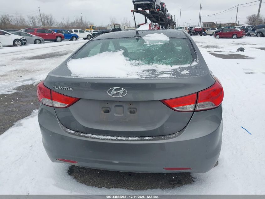 2011 Hyundai Elantra Gls VIN: 5NPDH4AE0BH047451 Lot: 43882283
