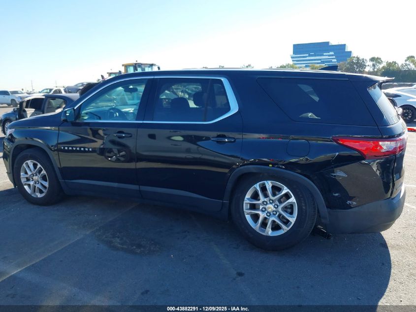 2020 Chevrolet Traverse Fwd Ls VIN: 1GNERFKW1LJ102123 Lot: 43882291