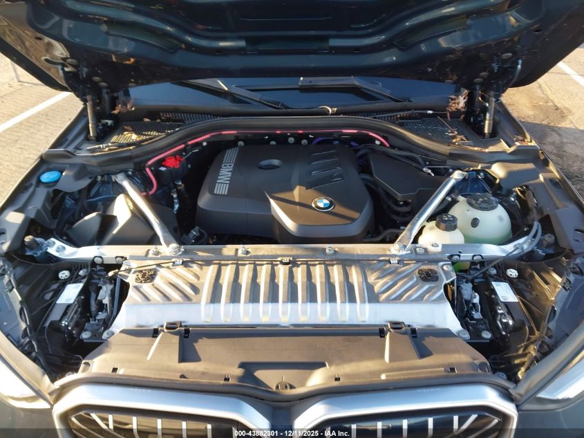 2025 BMW X3 - 5UX53GP08S9040027