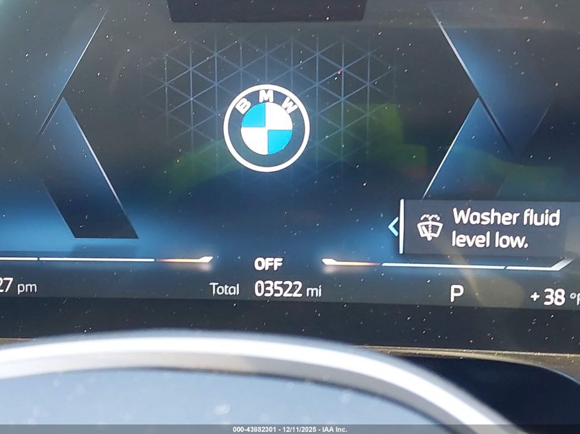 2025 BMW X3 - 5UX53GP08S9040027