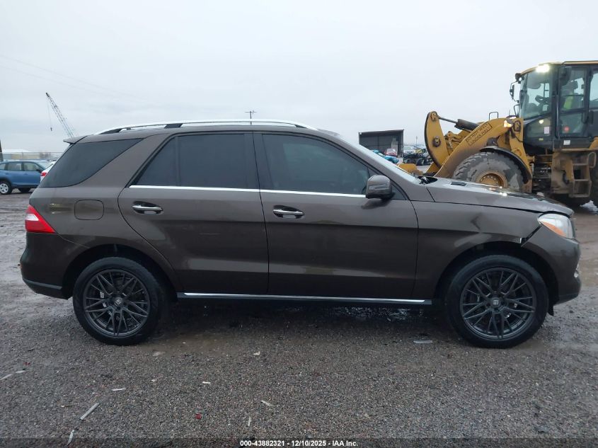 2015 Mercedes-Benz Ml 350 4Matic VIN: 4JGDA5HB8FA505395 Lot: 43882321