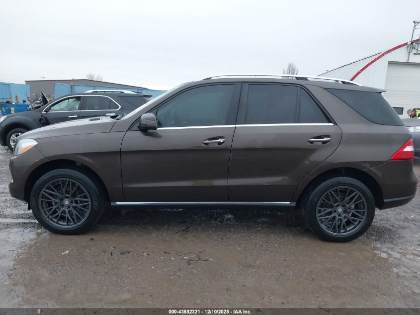 2015 Mercedes-Benz Ml 350 4Matic VIN: 4JGDA5HB8FA505395 Lot: 43882321