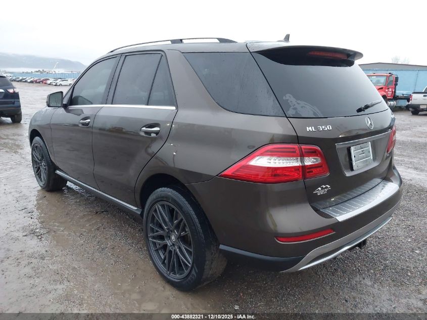 2015 Mercedes-Benz Ml 350 4Matic