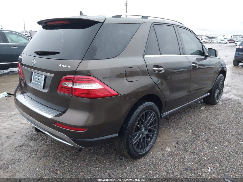 2015 Mercedes-Benz Ml 350 4Matic