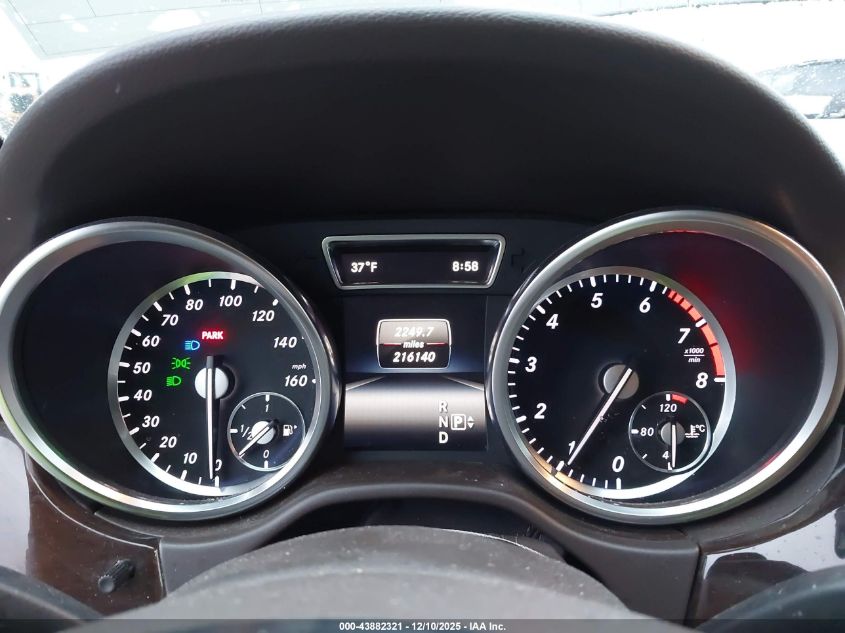 2015 Mercedes-Benz Ml 350 4Matic VIN: 4JGDA5HB8FA505395 Lot: 43882321