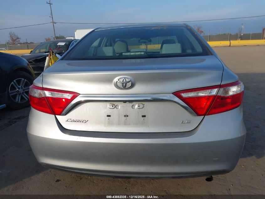 2017 Toyota Camry Le VIN: 4T1BF1FK5HU641876 Lot: 43882335