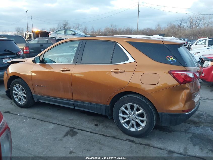 2018 Chevrolet Equinox Lt VIN: 2GNAXJEV3J6158469 Lot: 43882341
