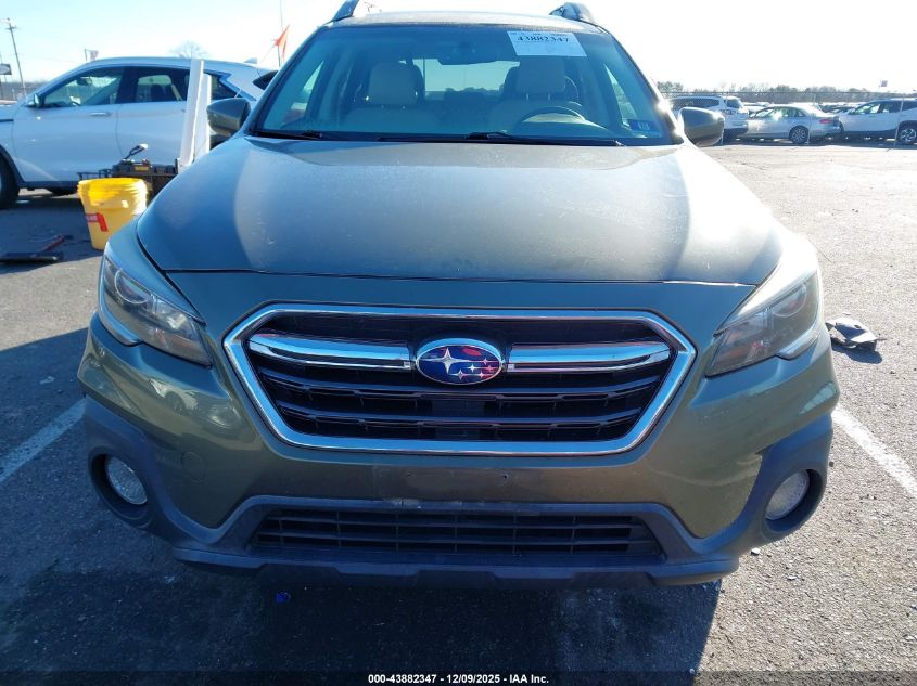 2018 Subaru Outback 2.5I Premium VIN: 4S4BSACC2J3212568 Lot: 43882347
