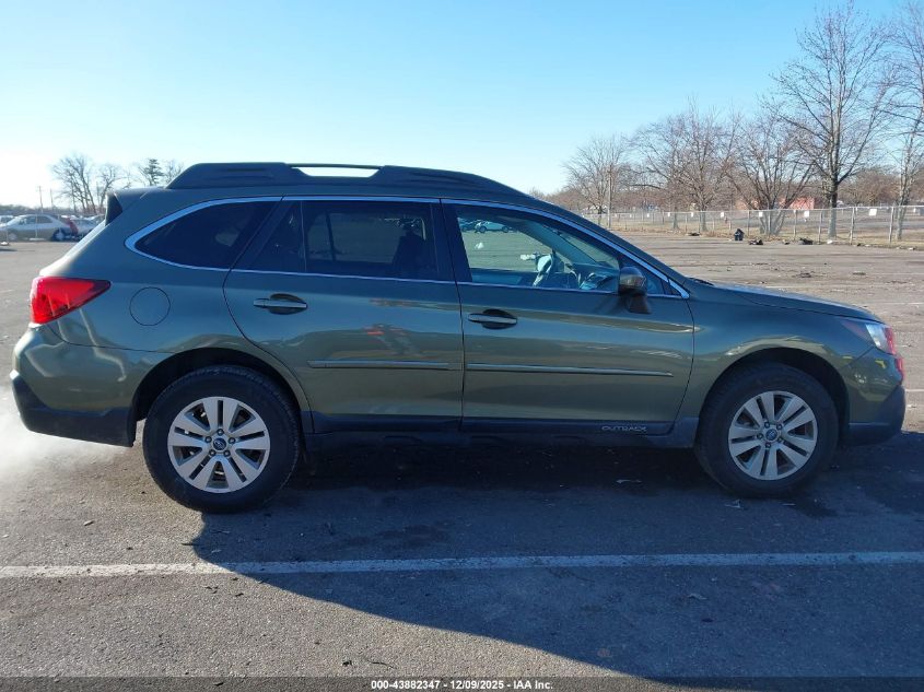 2018 Subaru Outback 2.5I Premium VIN: 4S4BSACC2J3212568 Lot: 43882347