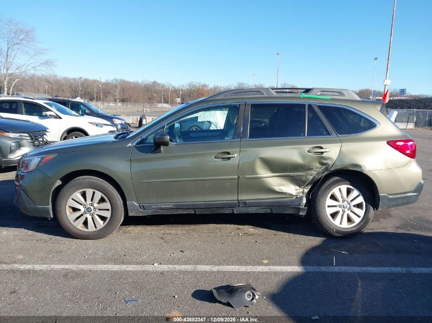 2018 Subaru Outback 2.5I Premium VIN: 4S4BSACC2J3212568 Lot: 43882347