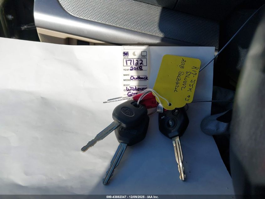 2018 Subaru Outback 2.5I Premium VIN: 4S4BSACC2J3212568 Lot: 43882347