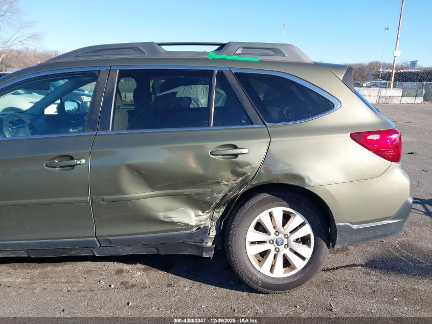2018 Subaru Outback 2.5I Premium VIN: 4S4BSACC2J3212568 Lot: 43882347