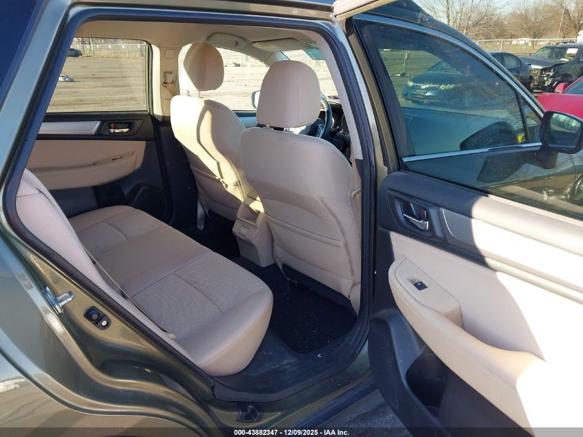 2018 Subaru Outback 2.5I Premium VIN: 4S4BSACC2J3212568 Lot: 43882347