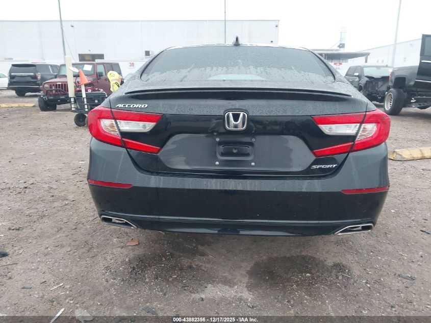 2019 Honda Accord Sport VIN: 1HGCV1F34KA012818 Lot: 43882356