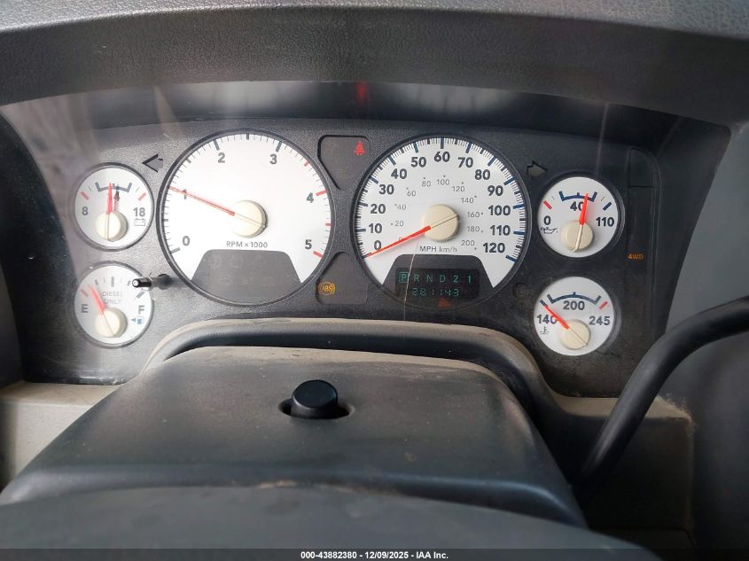 2007 Dodge Ram 2500 Slt/Trx4 Off Road/Sport/Power Wagon VIN: 1D7KS28C47J501254 Lot: 43882380