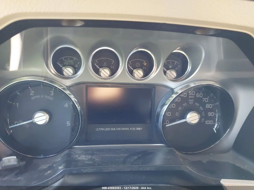 2013 Ford F-350 Lariat VIN: 1FT8W3DT1DEB62767 Lot: 43882383