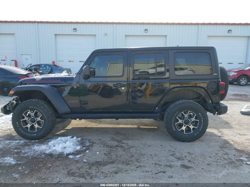 2019 Jeep Wrangler Unlimited Rubicon 4X4 VIN: 1C4HJXFN5KW545011 Lot: 43882387
