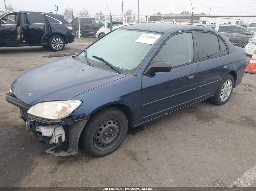 2HGES16634H616196 2004 HONDA CIVIC photo no. 2