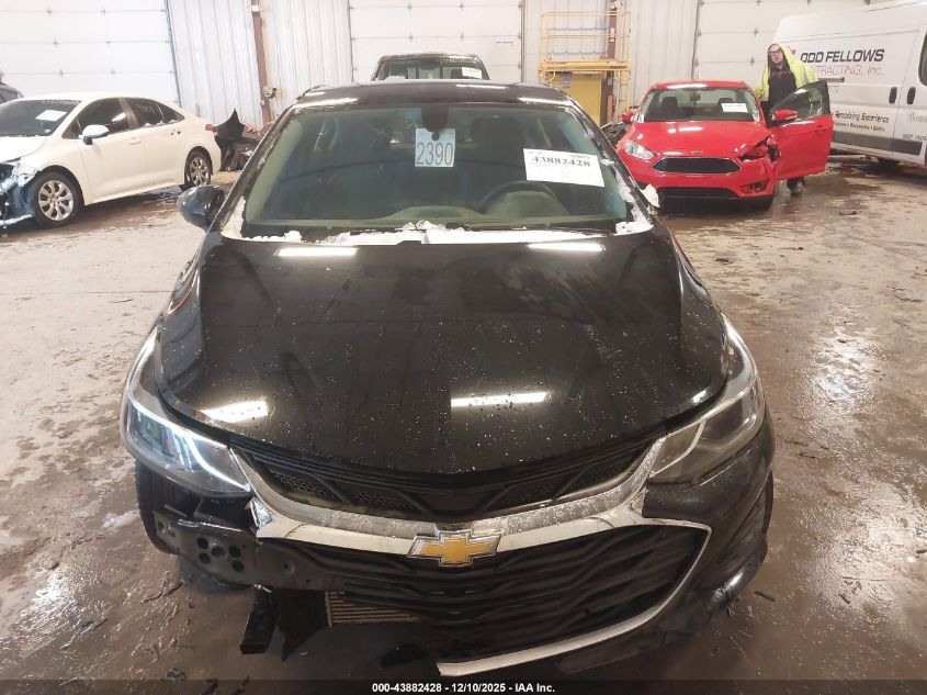 2019 Chevrolet Cruze Lt VIN: 3G1BE6SM7KS621415 Lot: 43882428