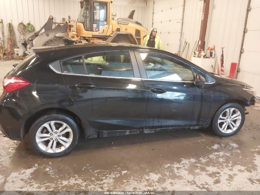 2019 Chevrolet Cruze Lt VIN: 3G1BE6SM7KS621415 Lot: 43882428