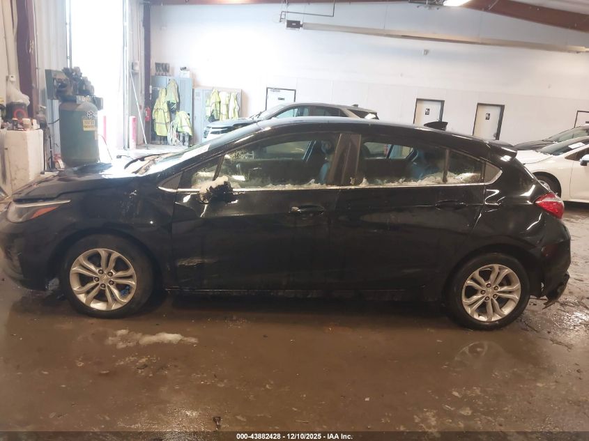 2019 Chevrolet Cruze Lt VIN: 3G1BE6SM7KS621415 Lot: 43882428