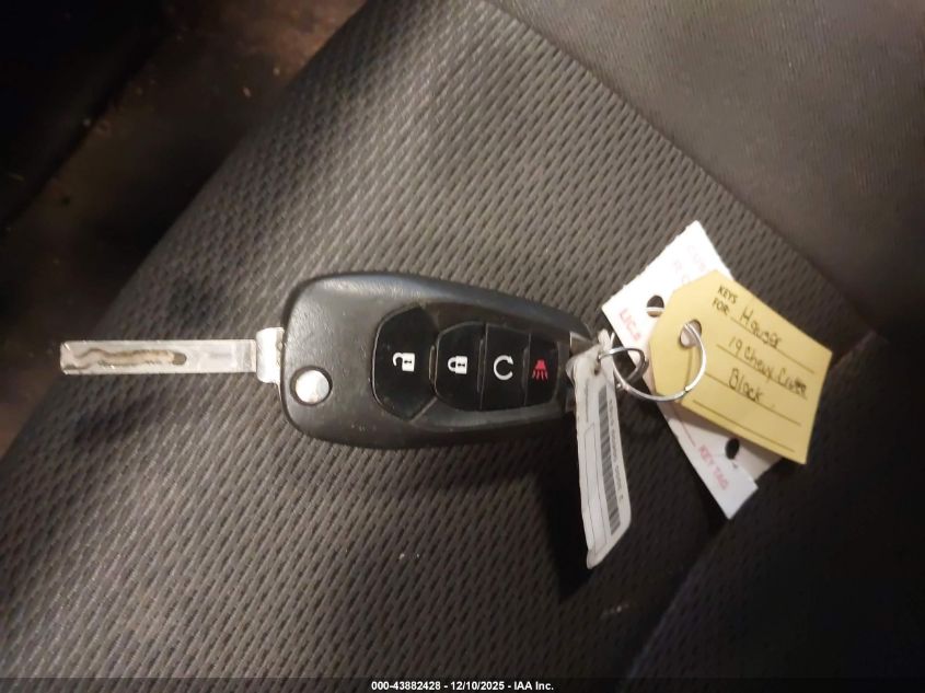 2019 Chevrolet Cruze Lt VIN: 3G1BE6SM7KS621415 Lot: 43882428