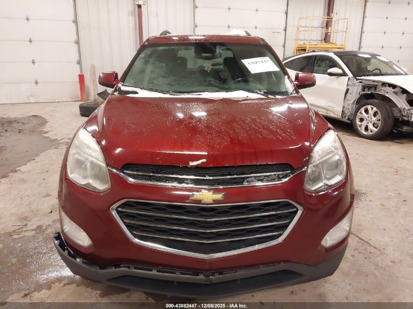 2016 Chevrolet Equinox Lt VIN: 2GNALCEK9G1176395 Lot: 43882447