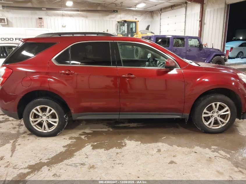 2016 Chevrolet Equinox Lt VIN: 2GNALCEK9G1176395 Lot: 43882447