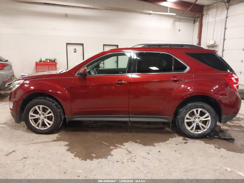 2016 Chevrolet Equinox Lt VIN: 2GNALCEK9G1176395 Lot: 43882447